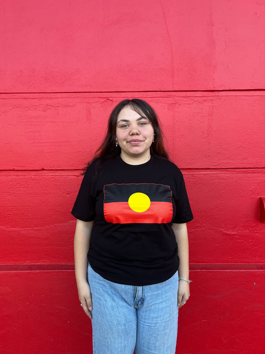 Aboriginal Flag Adult Unisex T-Shirt
