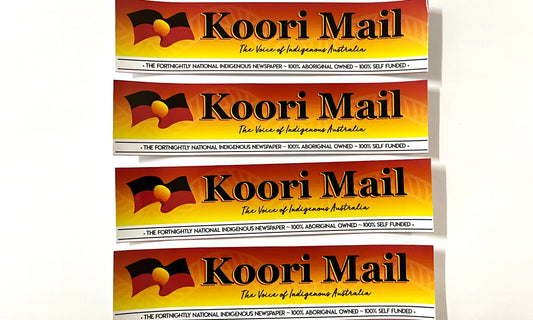 Koori Mail Rectangle Sticker