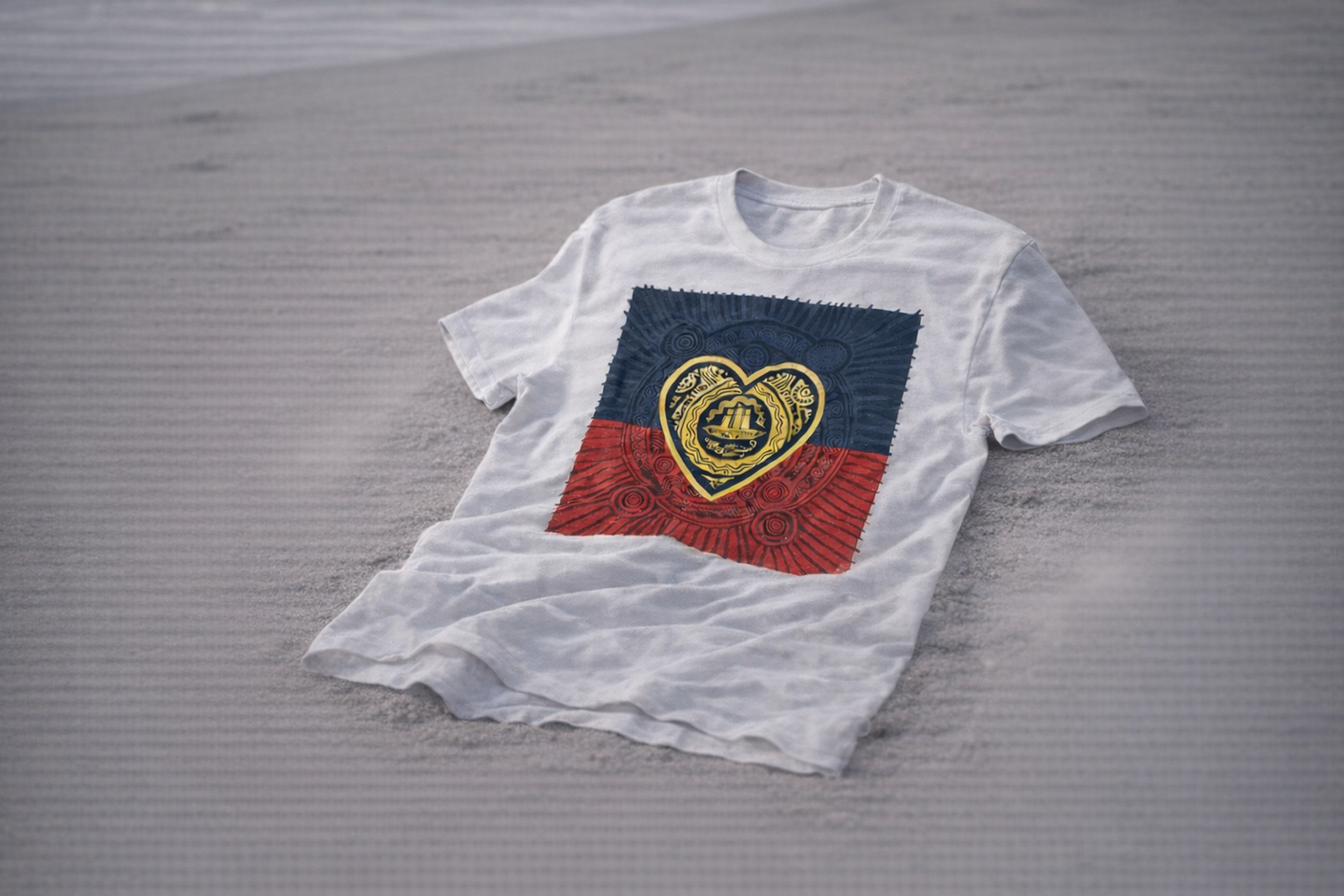 Blak Heart Short Sleeve T-Shirt - White